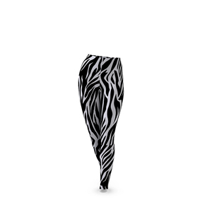 Leggings longs taille haute en tissu extensible haute performance pour la gym, la course et le yoga - Product Image 4