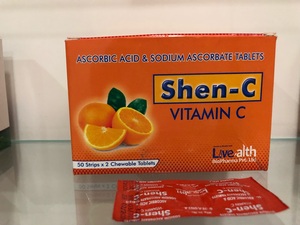 Comprimés d'acide ascorbique et d'ascorbate de sodium de haute qualité pour un soutien diététique quotidien - Product Image 6