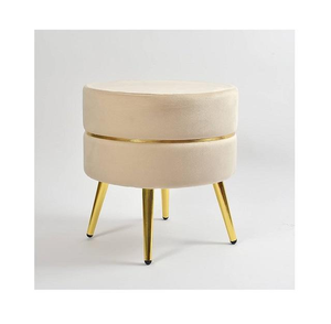 Puf Personalizado de Alta Calidad al Mejor Precio, Taburete de Tela, Puf Otomano, Producto al por Mayor, Taburete para Hotel y Bar - Product Image 3