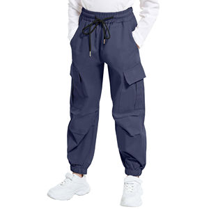 Pantalones Casuales para Hombre, Corte Regular, Cintura Alta, Cordón Ajustable, Elásticos, Largos, para Exteriores, con Múltiples Bolsillos, Peso Medio, para Primavera y Otoño - Product Image 3