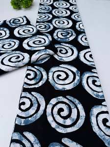 Tela Africana de Alta Calidad con Estampado de Cera y Ankara 100% Algodón para Túnicas y Ropa Tradicional Kumasi - Product Image 4