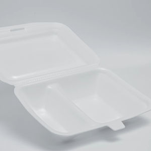 Nouveau modèle 2026 – Assiette/plateau/conteneur/boîte alimentaire jetable en mousse PS 9x9 pouces avec couvercle, fabriqué au Vietnam, pour la vente à emporter – Service OEM/ODM - Product Image 1