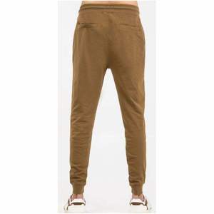 Pantalones Deportivos Marrones para Hombre, Cintura Elástica con Cordón, Bolsillos Laterales, Transpirables, Tejidos, Casuales, para Otoño - Product Image 2