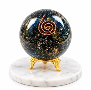 Esferas de turmalina negra de cristal natural al por mayor para regalos y Feng Shui - Product Image 3