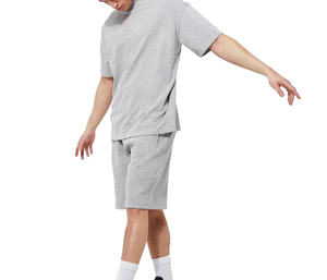 Custom New Arrival Summer Men's Plus Size Active Wear Quick Dry Breathable Heat-Transfer Printed Polyester/Cotton Running - Product Image 1