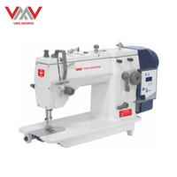 Machine à coudre industrielle automatique zigzag à entraînement direct VMA V-20U63D à bas prix pour la fabrication de vêtements