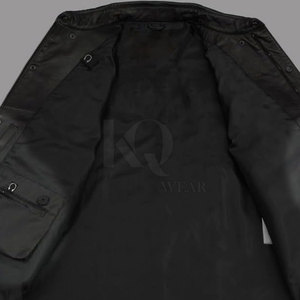 Chemises en cuir confortables pour hommes, matériau durable et doux, coupe légère, idéales pour le bureau et le quotidien - Product Image 4