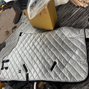 Mantas para Caballos de Lona Ripstop con Acolchado de Terciopelo, Cubierta Brillante, Lujosas, Cómodas, Duraderas, Elegantes, Impermeables, para Invierno, Establos y Exposiciones, de Algodón - Product Image 1