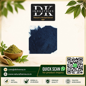 Poudre d'indigo naturelle de haute qualité, colorant bleu foncé pour la teinture à la main de tissus textiles durables - Product Image 6