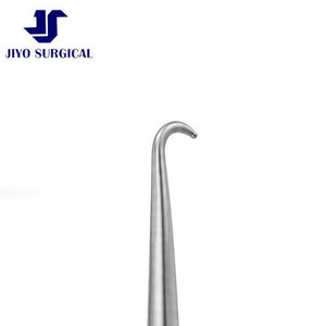 Retractor de Piel Gillies, Gancho de 7 Pulgadas, Punta Afilada de 4 mm de Diámetro, Acero Inoxidable Quirúrgico Clase I GS-8765, Certificado CE ISO - Product Image 3