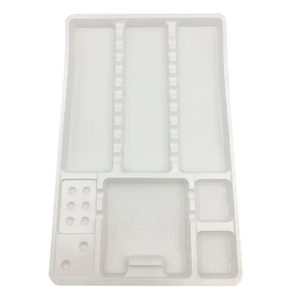 Bandeja Desechable de PVC para Herramientas de Tatuaje, Organizador Lavable para Almacenamiento de Pigmentos y Accesorios de Maquillaje Permanente - Product Image 4