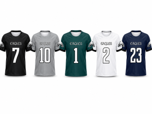 Camiseta de Fútbol Azul Personalizada para Deportistas, Número 5 Sublimado, Manga Corta, Uniforme Deportivo para Equipo, Venta al Por Mayor - Product Image 6