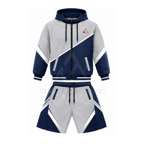 Conjunto Corto Cortavientos de Viaje con Construcción Ligera, Material de Secado Rápido, Pantalones Cortos a Juego, Bolsillos Prácticos y Cómodos - Product Image 2