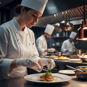 ถุงมือไวนิลแบบใช้ครั้งเดียว – ปราศจากแป้ง ยืดหยุ่น ทนทาน เหมาะสำหรับใช้ในครัว การแพทย์ และอุตสาหกรรม - Product Image 4