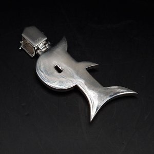 Colgante Unisex de Lujo Personalizado con Letra P, Plata de Ley 925, con Incrustaciones de Diamantes Moissanite VVS - Product Image 4