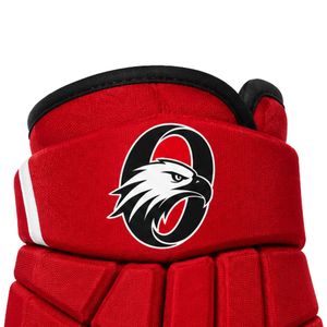 Red Ice Hockey Gloves Sports Protective Equipment Team <b>Game</b> Gear Training Gloves Outdoor Competition Wear for Hockey Players - Product Image 4