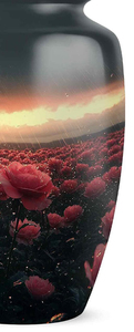Wholesale Metal Cremation Urns <b>for</b> Adult Human <b>Ashes</b> Modern Design Funeral Supplies <b>Casket</b> Memorial Keepsake - Product Image 3