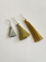 Tianyun Fabricant Direct Vente en Gros Pompons en Coton de 3 cm Mini Franges Décoratives pour Téléphone Portable
