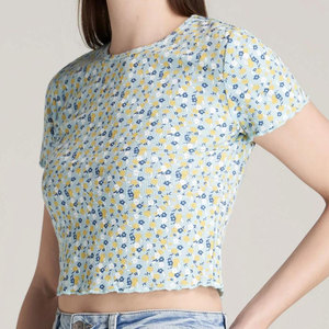 Top Corto Informal para Mujer, Tejido Ligero, Fácil de Usar Diariamente, Top Corto para Mujer, Ajuste Cómodo - Product Image 4