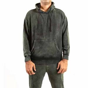 Nuevo Diseño Sudadera con Capucha y Pantalones Deportivos para Hombre 380gsm de Alta Calidad Precio al por Mayor Conjuntos Deportivos con Bolsillos Tipo Canguro - Product Image 6