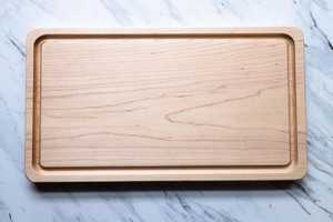 Planche à découper artisanale en teck, vente en gros, sur mesure, pour cuisine et restaurant - Product Image 3