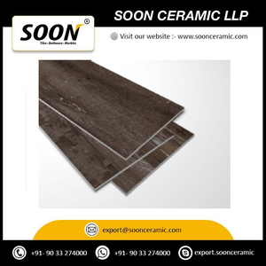 พื้นไวนิล SPC ยี่ห้อ SOON CERAMIC รุ่น Trenz กันลื่น กันน้ำ เป็นมิตรกับสิ่งแวดล้อม ลายลายนูน แกนแข็ง ติดตั้งแบบคลิ๊กล็อค - Product Image 2