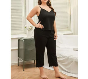 Camisón para Mujer, Ropa de Dormir para Mujer, Talla Grande, Camisón de Dos Piezas para Mujer, Precio Económico, OEM - Product Image 5