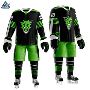 Uniforme de Hockey sobre Hielo de Tela Suave al Tacto, Sublimado de Alto Rendimiento, Calidad Premium, Último Estilo, con Impresión de Logotipo Personalizado, del Mejor Proveedor - Product Image 6
