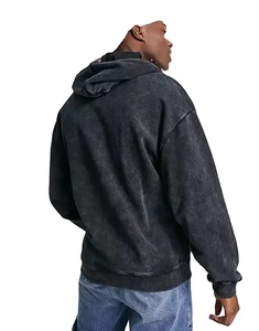 Customize Your Own Oversized Acid <b>Washed</b> Hoodies Breathable Wholesale Blank Pullover Acid <b>Washed</b> Hoodies for <b>Men</b> - Product Image 6