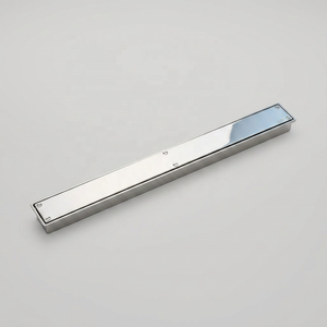 Shylish Brushed Brass Rectangle Backplate Furniture <b>Handle</b> Drawer Door Pull Modern Design Durable Rose <b>Gold</b> Finished Hardware - Product Image 4