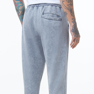 Meilleur fabricant de pantalons de survêtement délavés à l'acide avec logo pour hommes, joggers tendance, respirants, streetwear décontracté pour hommes, pantalons de survêtement délavés à l'acide - Product Image 4