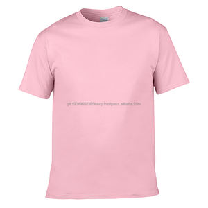 Alta calidad 100% algodón cómodo suave y barato regular ajustado camisetas Unisex camisetas logotipo personalizable - Product Image 1