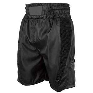 Shorts d'entraînement de boxe MMA Muay Thai personnalisés en spandex/polyester avec logo sur le devant, respirants, séchage rapide, unisexes, adultes - Product Image 2