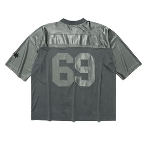 Camiseta Deportiva Estilo Rugby con Cuello en V de Malla Ajustada - Ropa Deportiva Transpirable de Alta Calidad, Secado Rápido y Ecológica para Unisex - Product Image 2