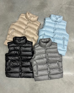 Veste matelassée vintage à logo personnalisé, couleur unie, pour homme, hiver, manteau rembourré, veste pour homme - Product Image 2