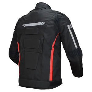 เสื้อแจ็คเก็ตมอเตอร์ครอสผู้ชายแบบสั่งทำพิเศษ ทนทาน ผลิตจากโพลีเอสเตอร์ สำหรับแข่งรถออฟโรด ชุดกีฬา ผู้ผลิต OEM ODM เสื้อแจ็คเก็ตสำหรับขี่มอเตอร์ไซค์ - Product Image 4