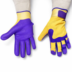 Gants de frappe de baseball personnalisés en cuir véritable, fabricant OEM - Product Image 1