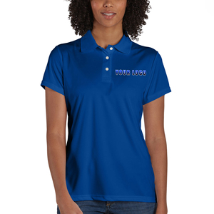 Quick Dry Breathable 100% Cotton Eco-Friendly Women's for Shirts with Custom Logo for <b>Athletic</b> Golf Sports Wear - Product Image 4