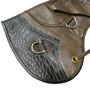 Gants de fauconnerie respirants avec protection des doigts, nouveau design pour gants personnalisables avec logo - Product Image 5