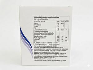 Sachets de poudre prébiotique et probiotique pour adultes, soutien digestif et immunitaire intestinal, supplément quotidien sans sucre, boisson végétarienne - Product Image 2
