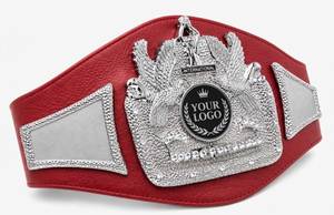 เข็มขัดแชมป์หนังแท้ระบายอากาศได้ดีสำหรับเทควันโด คาราเต้ MMA ยูโด มวยปล้ำ มวยสากล - Product Image 2