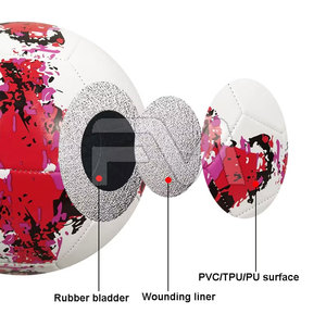 Ballon de football promotionnel de qualité supérieure, faible MOQ, meilleur matériau, vente en gros - Product Image 4
