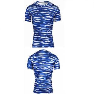 ชุดเสื้อและกางเกงรัดรูปผู้ชาย แห้งเร็ว ชุดวิ่งรัดรูปผู้ชาย - Product Image 5
