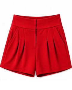 Manufacturer Black Sleeveless Tank Top With Bright <b>Red</b> High Waist Shorts Women Casual Summer Lounge Two Piece Outfit Set Clothes - Product Image 5