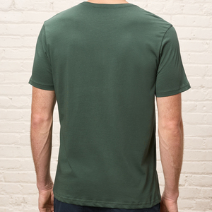 Camiseta Pocket Crew, Top de Verano, Camisetas de Jersey para Hombre, Camiseta de Manga Corta con Cuello Redondo, Camisetas de Algodón para Hombre - Product Image 2