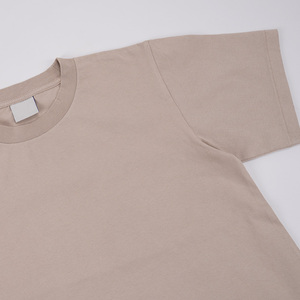 <b>Men's</b> Regular Fit O-Neck Short Sleeve <b>T</b>-<b>Shirt</b> 100% Cotton Breathable Quick Dry Casual Gym Tee <b>Curved</b> <b>Hem</b> Customized Printing - Product Image 3
