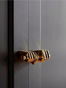 Poignée de porte en laiton de style victorien, design baroque, poignée de porte de manoir historique, style édouardien - Product Image 2
