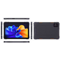 Tablette robuste 5G Android 14 de 10,95 pouces, 8 Go 128 Go, IP67, NFC, scanner de codes-barres 2D, tablette kiosque, 10000 mAh, OEM ODM