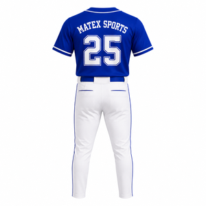 <b>Baseball</b> Training Uniform Breathable Jersey Pants <b>Set</b> Lightweight Sportswear for Team Practice and Matches - Product Image 2