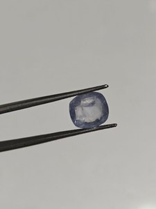 Zafiro azul de corte ovalado de 6.90 ct, piedra preciosa natural suelta para anillos, pendientes y collares - Product Image 3